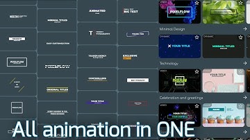 Create professional animation | Intro,outro,lower third animation in ONE app 🔥