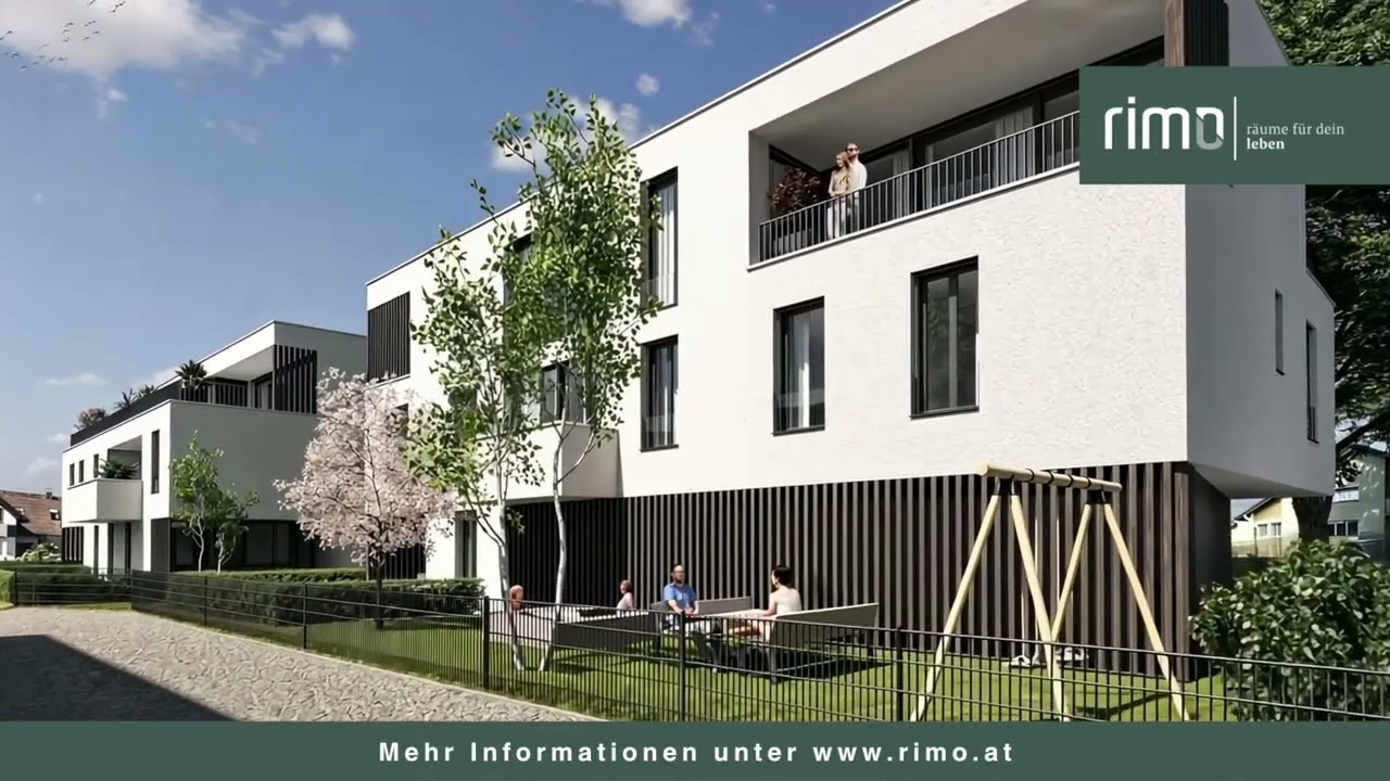 Kleine Wohnanlage in Altach - Ruhelage und mit großen Terrassen für Sonnenliebhaber!