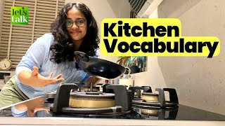 Kitchen Vocabulary For Beginners In English | 1-Minute English Speaking Practice | #shorts Ananya