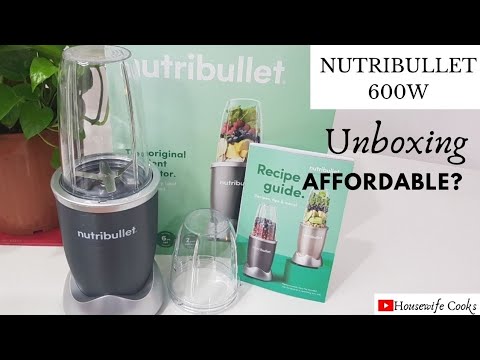 nutribullet Food Processor Unboxing Video 