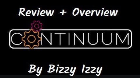 Continuum Review and Demo 🔄 by Jono Armstrong🔄🔄🔄