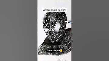 Art tutorials be like...part 2 😂🎨 | #shorts #drawing #viral