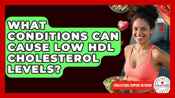 What Conditions Can Cause Low HDL Cholesterol Levels? - Cholesterol Support Network
