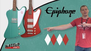 Beautiful New Birds from Epiphone | Wassup at Firehouse Guitars Ep. 46