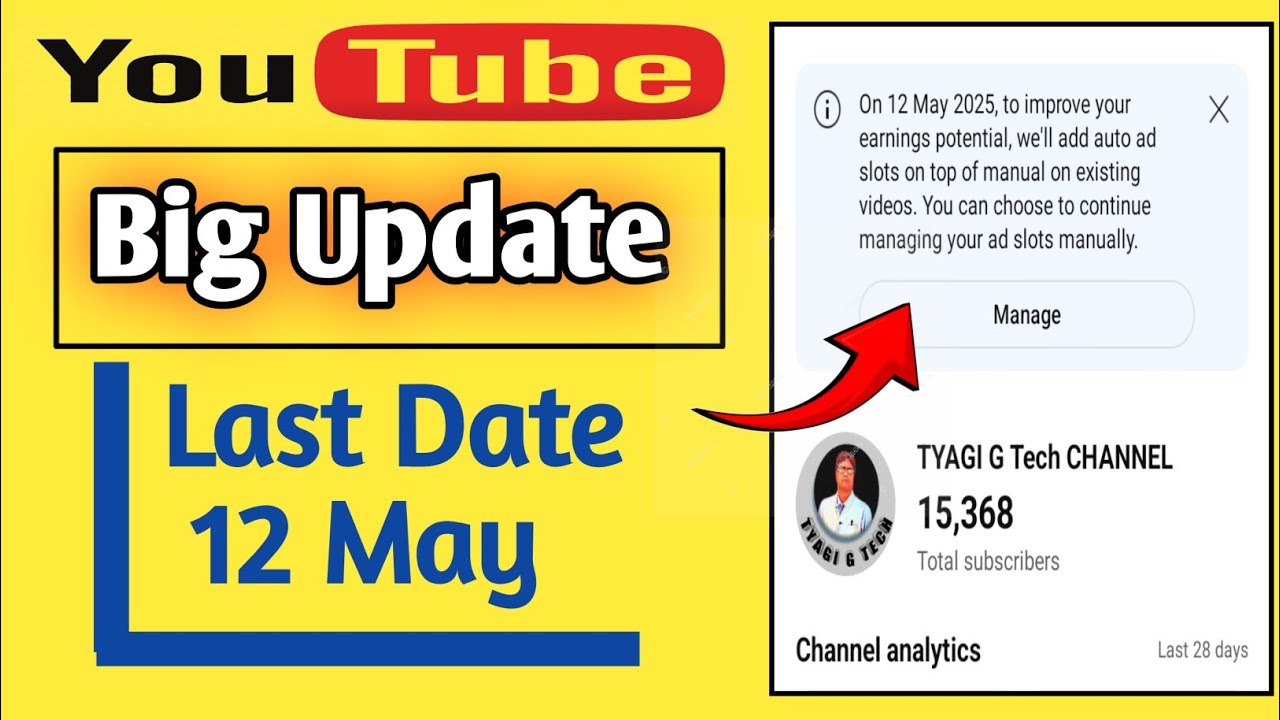 Youtube Big Update | Youtube 12 May Update - YouTube