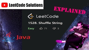 LeetCode 1528. Shuffle String Solution Explained - Java