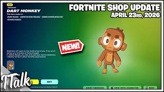 Fortnite Shop *NEW* BLOONS DART MONKEY! [April 23rd, 2026] (Fortnite Chapter 7)