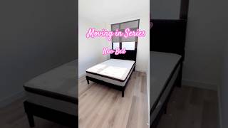 We’re finally off the air mattress y’all 🥹 @amazon #lotteryapartment