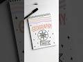 geography front page design 🧭#shorts #ytshorts #frontpage #schoolproject #geography #notebookcover