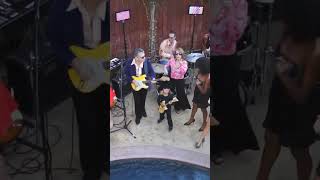 Poolside Band And Models