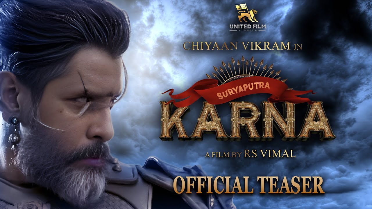 KARNA  Official Teaser  Chiyaan Vikram  Prakash Alex  R S Vimal  United Film Kingdom