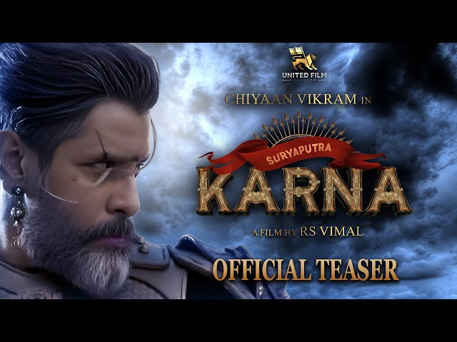 KARNA - Official Teaser | Chiyaan Vikram | Prakash Alex | R S Vimal | United Film Kingdom class=