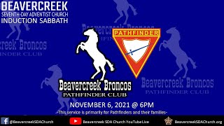 11/06/2021 - Pathfinder Induction and Investiture Service