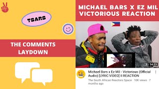 Episode 1 || Victorious - Michael Bars X Ez Mil Reaction, Responding to comments, Allan Pasion
