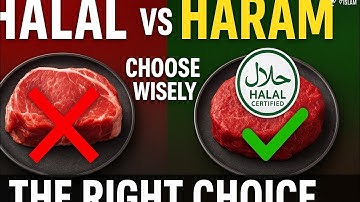 “Halal vs Haram Food – The Right Choice for Every Muslim 🇺🇸”