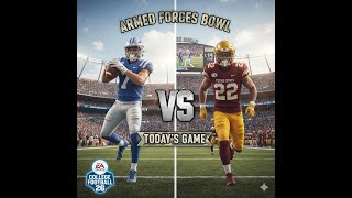 LIVE: Rice vs. Texas State - 2026 Armed Forces Bowl | Full Game Simulation (EA Sports CFB 26)
