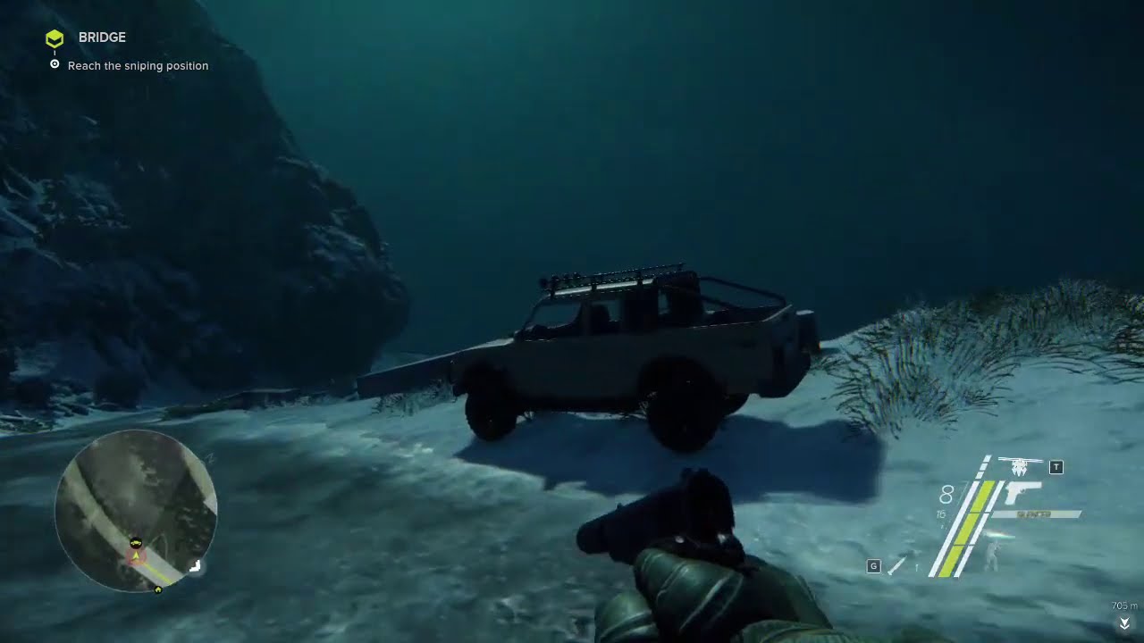 THE BRIDGE MISSION GAMEPLAY - SNIPER GHOST WARRIOR 3