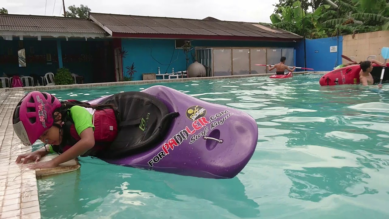 Hip Snap Kayak Kids forpaddler simple practice kayak technique, tutorial kayak untuk anak