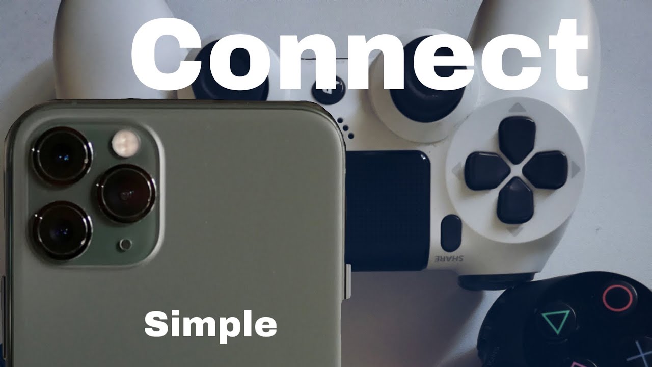How To Connect DualShock 4 Controller To Phone or IPad YouTube