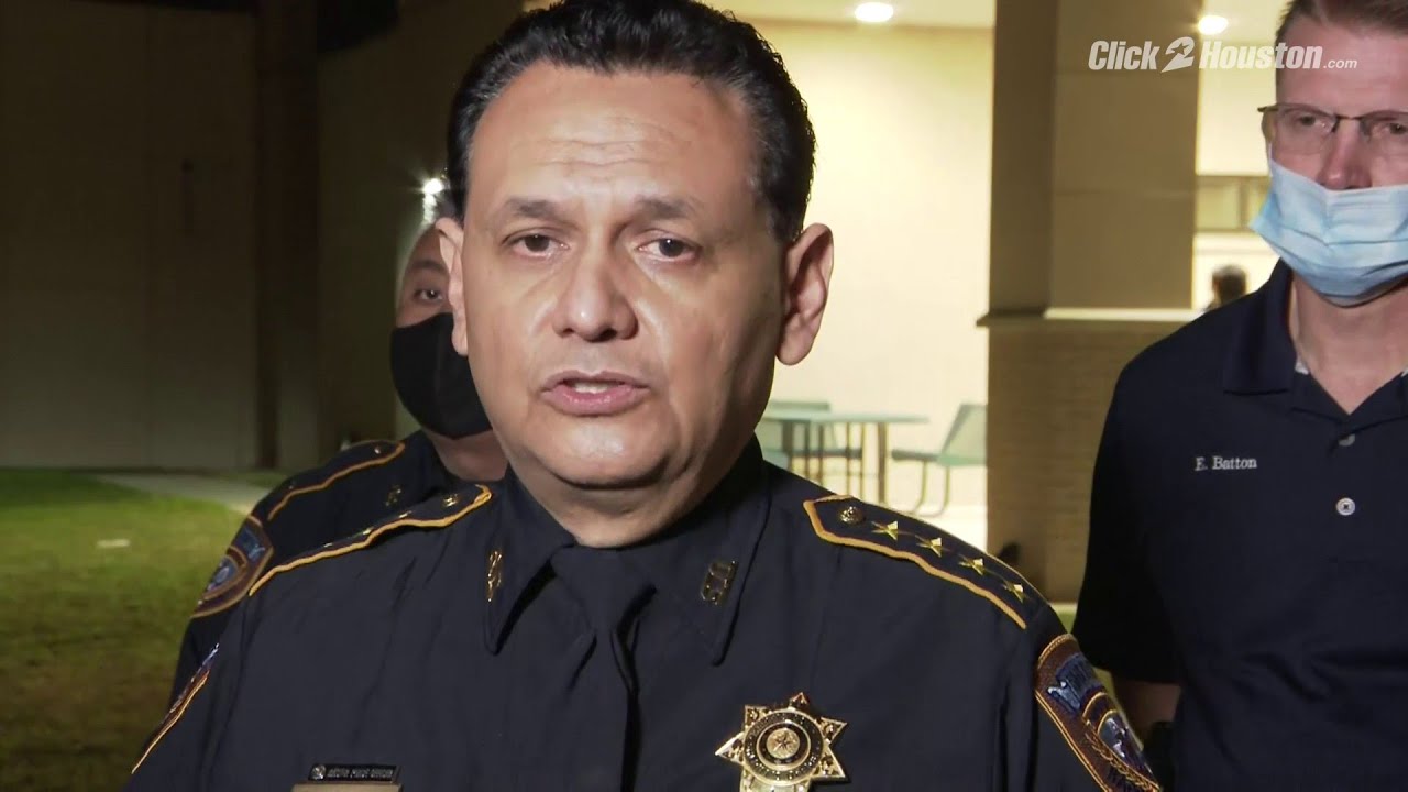 Harris County sheriff provides update on deputy who was shot - YouTube