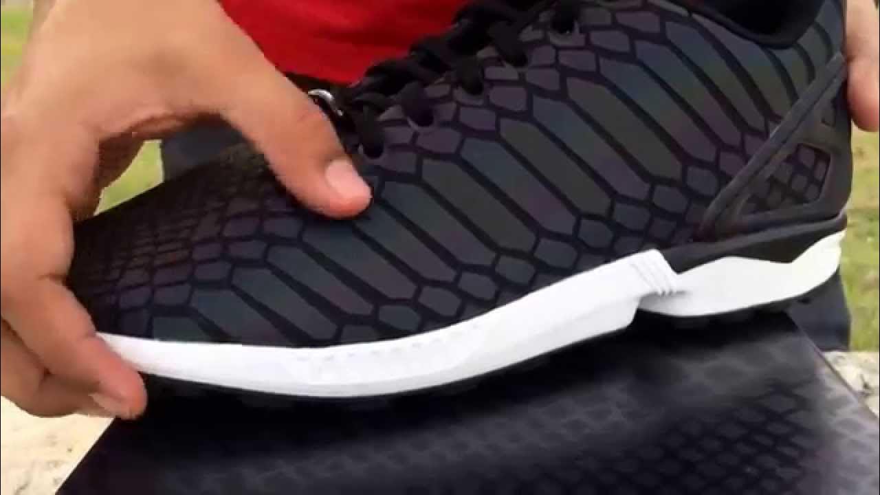 Adidas zx flux Review / Sneaker pick ups on foot look - YouTube