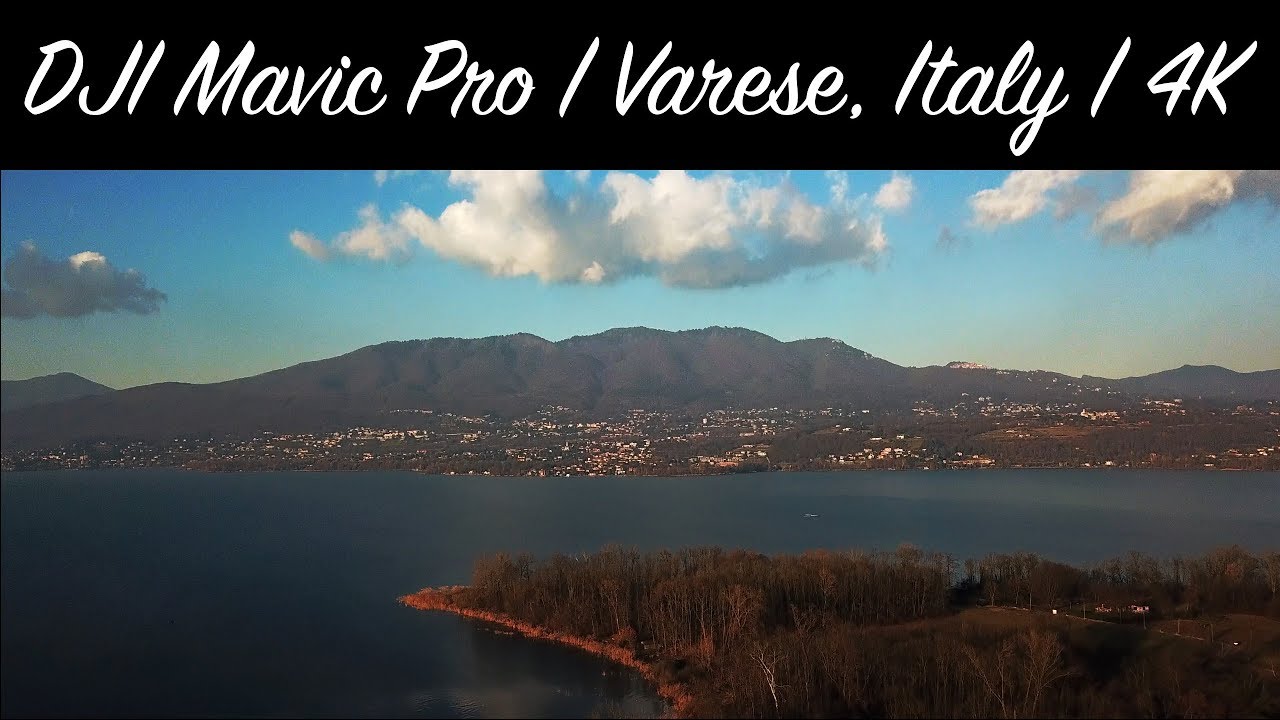 Town near Varese, Italy | Lakes and Towns | Drone View | 4K