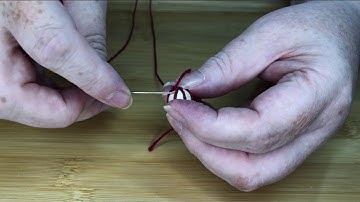 Tudor Wrapped Button