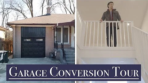 Garage Converted Into Living Space With Full Bath | Toronto Tour