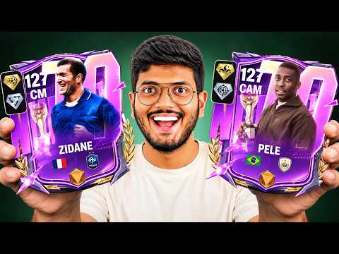 The Greatest ICON Squad in FC MOBILE Right Now! Ft Pele & Zidane