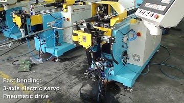 STM pneumatic cnc mandrel tube bender, pipe bending machine, fast bending