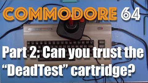 Commodore 64 - Part 2: It’s Broken! The Dead Test Lied About the Reason.