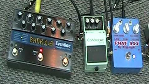 PHAT AXX overdrive+Eventide Timefactor Demonstration Part 2