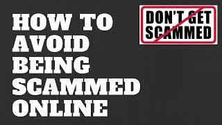 Don't get scammed