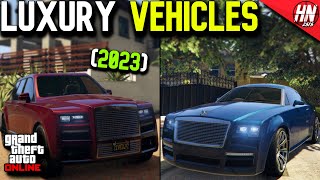 Top 10 Luxury Vehicles In GTA Online (2023)