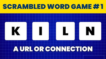 Scrambled Word Quiz Game - Unscramble The 4 Letters - Jumbled Word - Anagram Solver