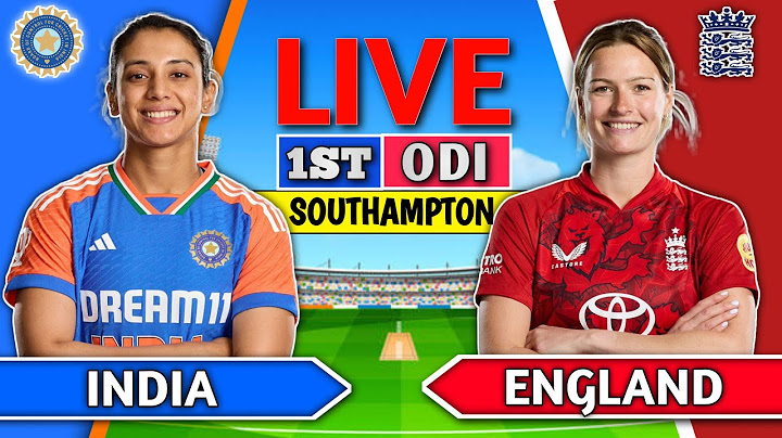 🔴Live: India Women vs England Women, 1st ODI Match| INDW vs ENGW Live | Today Cricket Match Live