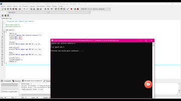 Programa que compara dos números