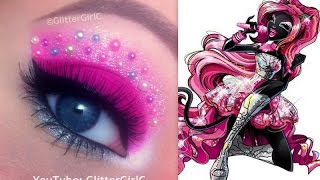 Monster High's Catty Noir Makeup Tutorial