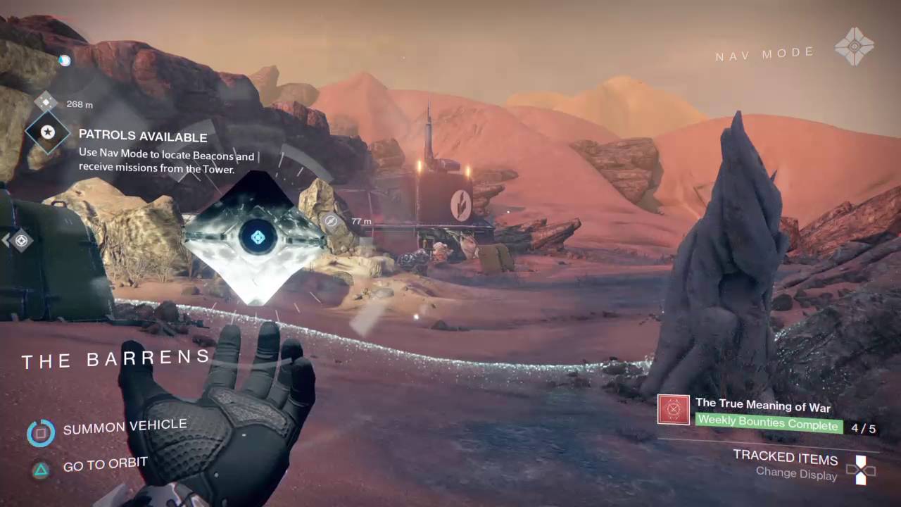 Destiny - TRYING TO SPARROW FLY!!