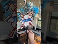 Light blue and silver baseball pompom stick! #cheerstick #pettybettyco #baseball #customorders