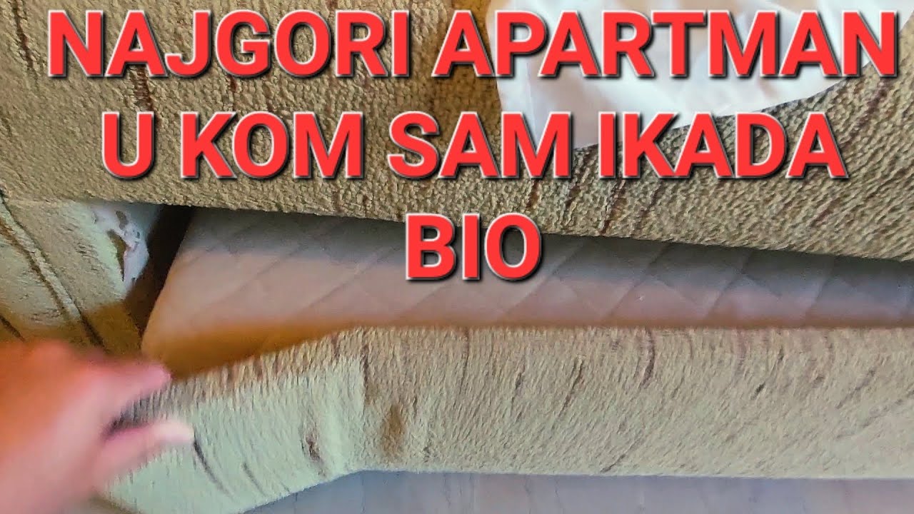 Noćna mora od smeštaja,NIKADA GORI APARTMAN NISAM IMAO LAŽ AGENCIJE OD SAMOG STARTA POGLEDAJTE