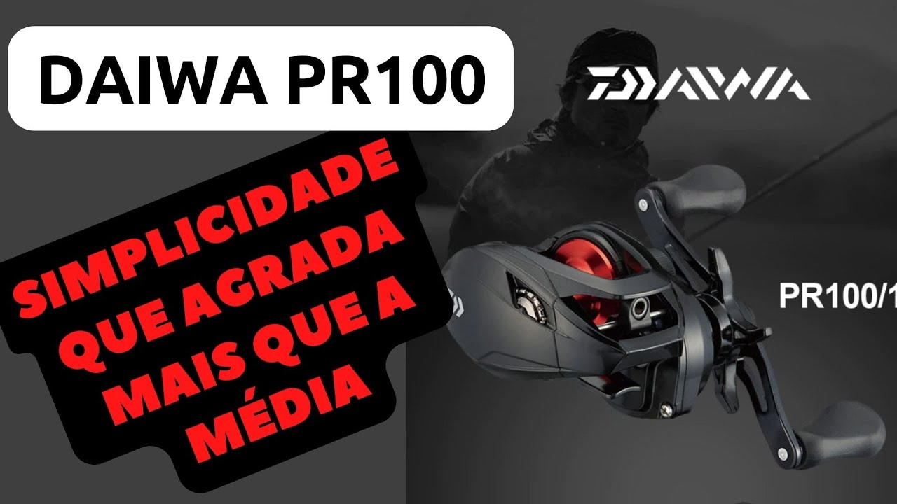 Daiwa PR100 - A pequena e ótima carretilha da gigante japonesa