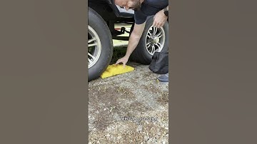 It works well! #fasten camper rv  leveling blocks