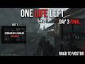 3 Days Alone In PERMADEATH Zone (Day 3) No Saves, No Trader, No Mercy | Road To Vostok