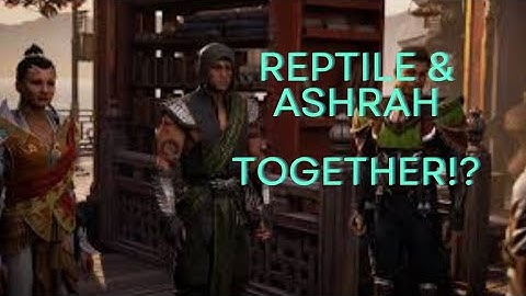 Reptile & Ashrah Are A Couple?! Mortal Kombat One
