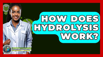 How Does Hydrolysis Work? - Earth Science Answers