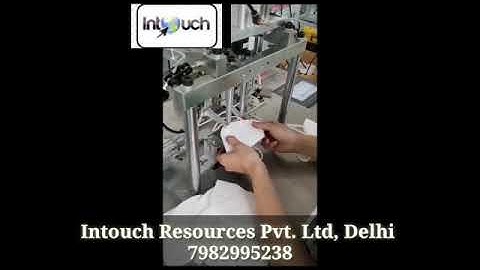 IN STOCK HURRY UP! SEMI-AUTOMATIC N95/KN95 LOOP FIXING/ATTACHMENT MACHINE I