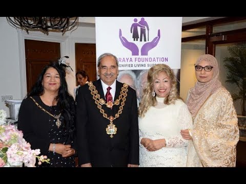 suraya foundation held a charity iftaar dinner in birmingham, uk