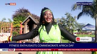 Fitness enthusiasts commemorate Africa Day