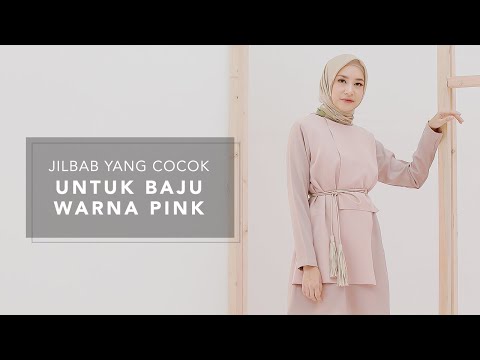 Jilbab yang Cocok untuk Baju Warna Pink